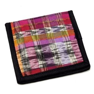 VTG 80's Guatemalan Hand Woven Bifold Wallet